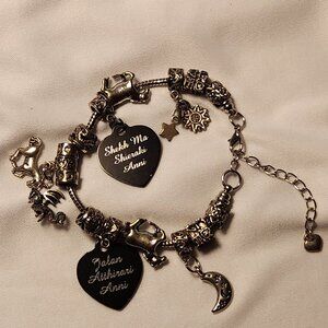 Game of Thrones -  charm bracelet - handmade